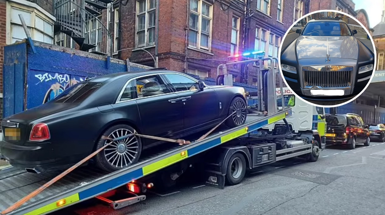 Tower Hamlets Whitechapel Learner driver of £70,000 Rolls-Royce Ghost V12 found with no insurance