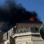 Dalston Kingsland roof fire: Lit cigarette causes blaze, destroying building rooftop