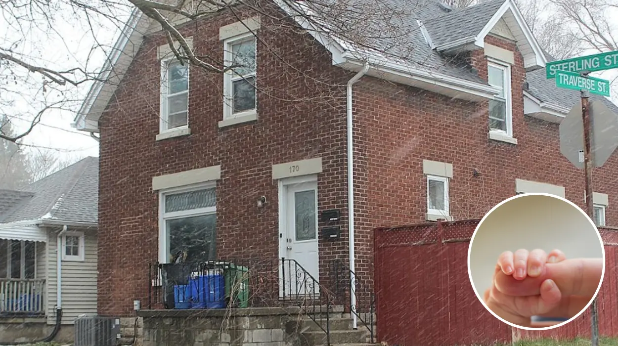 Who is looking after the baby boy left on a London doorstep?