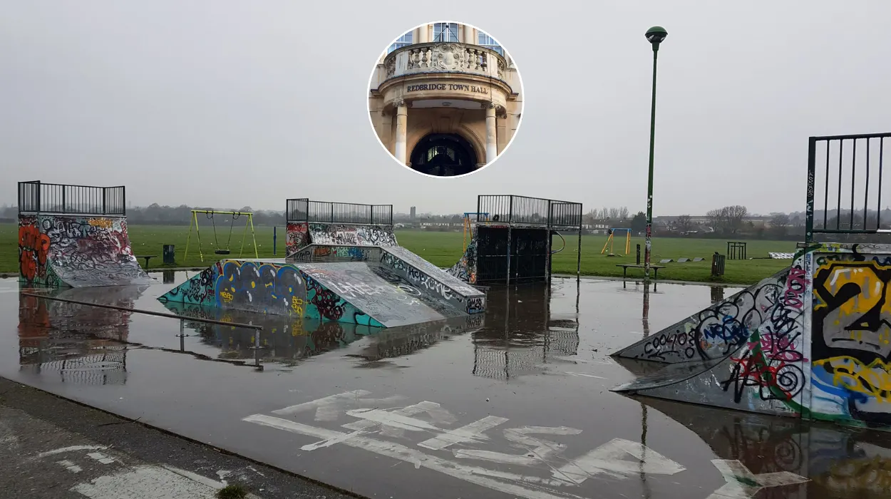 Forest Road Recreation Ground Skate Park, Redbridge, Hainault Upgrade 2025