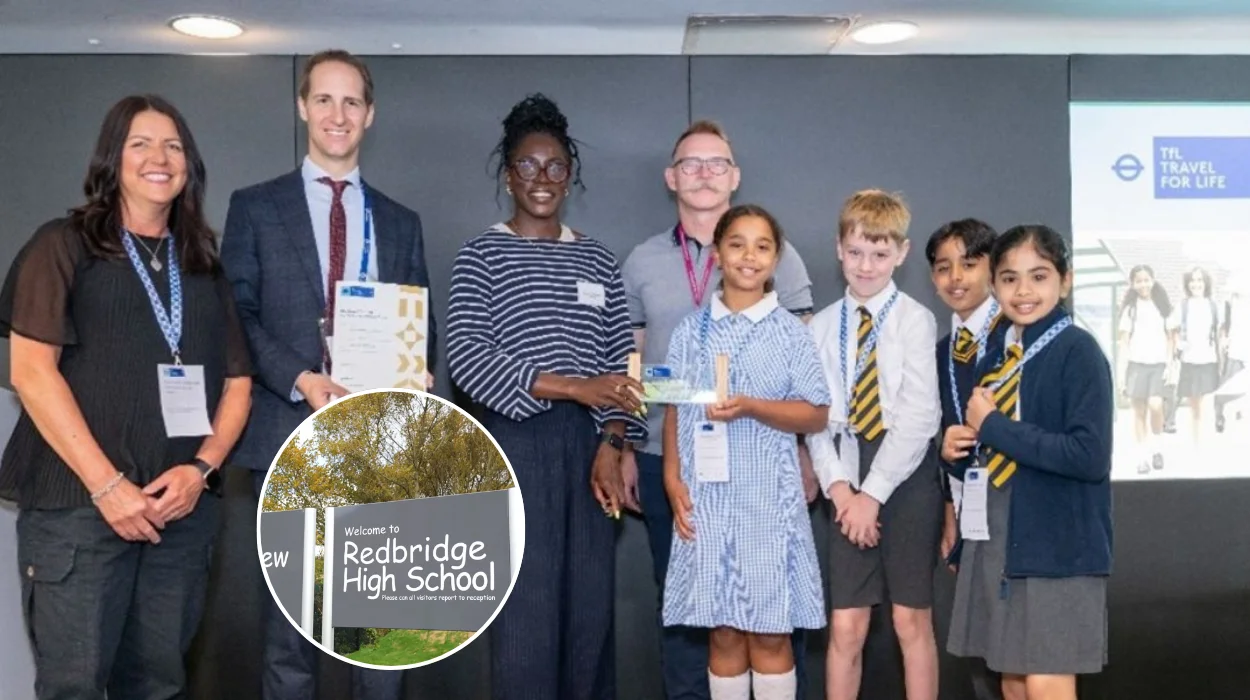 Redbridge School Wins TfL Long Term Excellence Award for Sustainable Travel