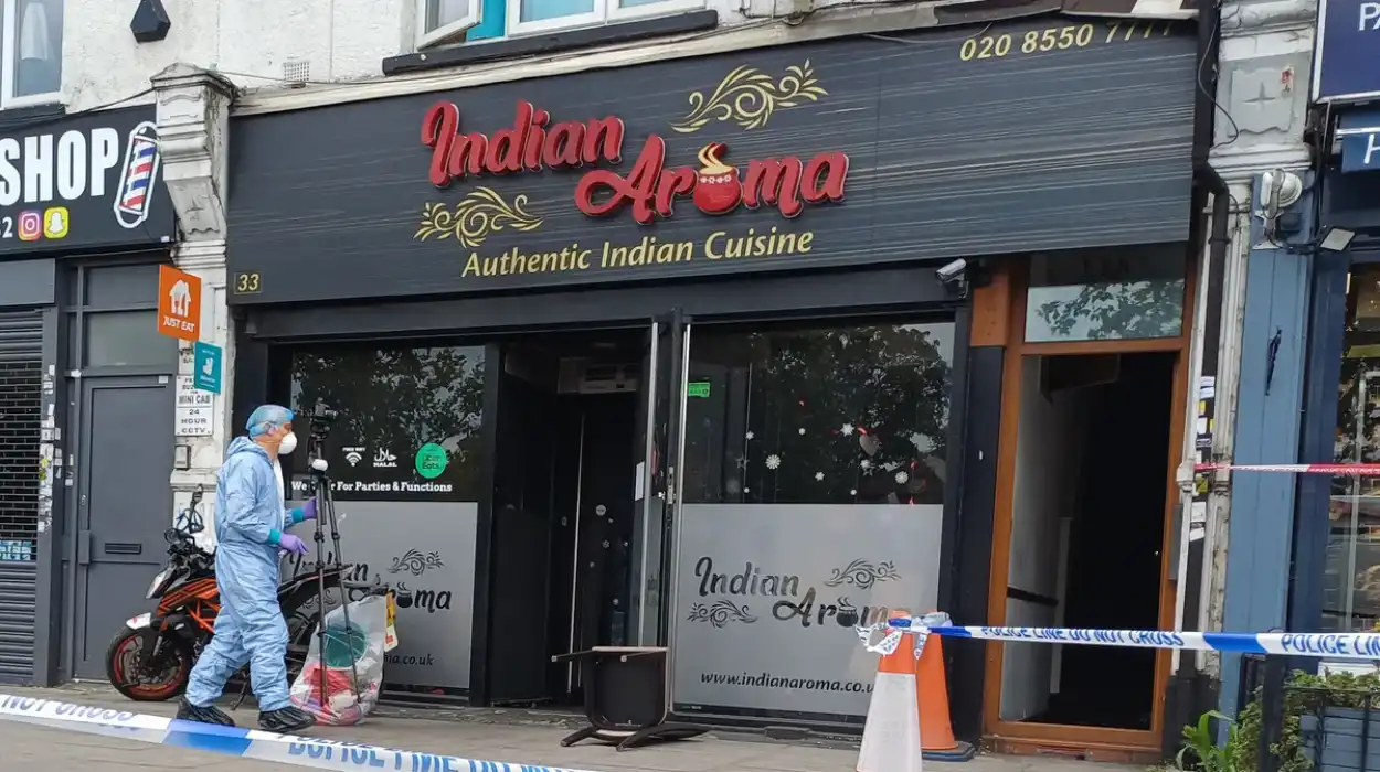 Ilford Restaurant Fire Boy 15 and Man 54 Bailed in Arson Case