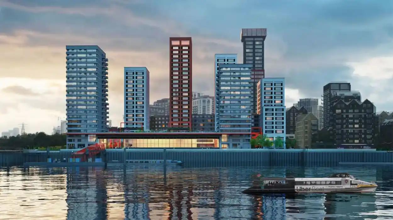 Howells wins approval for Orchard Wharf 1,365-bed housing