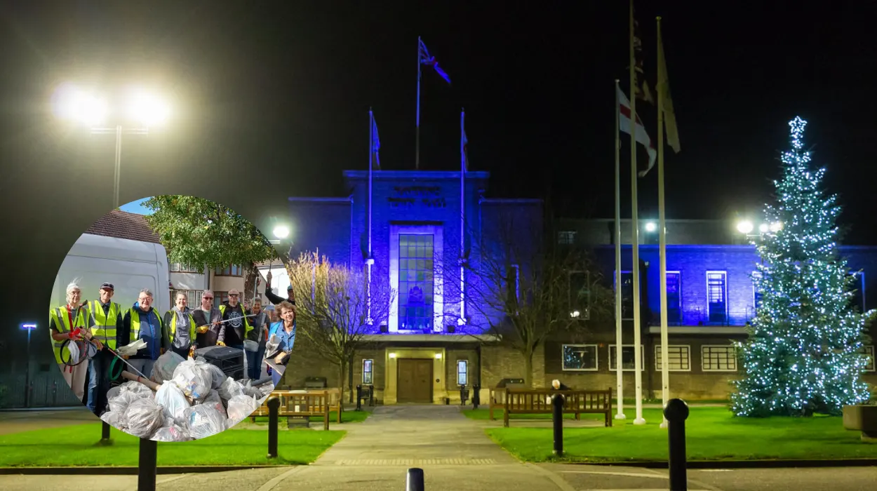 Havering Police Join Elm Park Wombles for Litter Pick