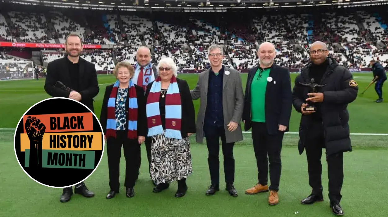  Jack Leslie and West Ham Honoured During Black History Month